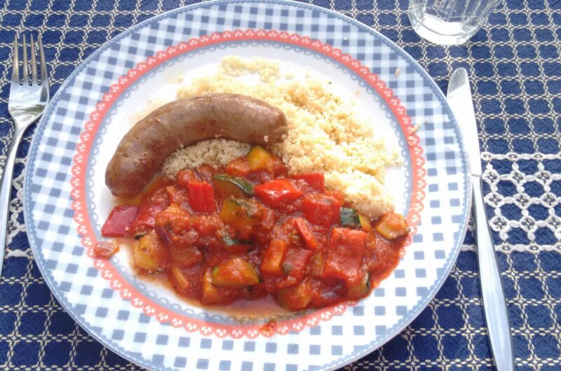 Couscous met lamsworstjes
