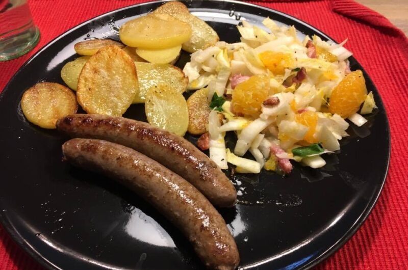 Mandarijnen witlofsalade