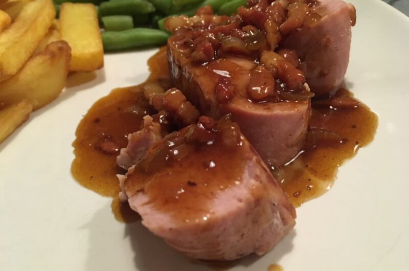 Varkenshaas met Trappistensaus