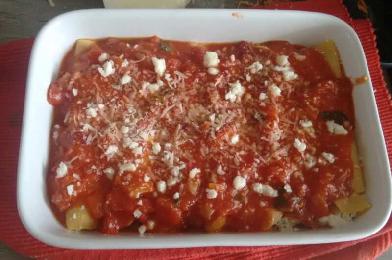 Megalekkere vegetarische Cannelloni