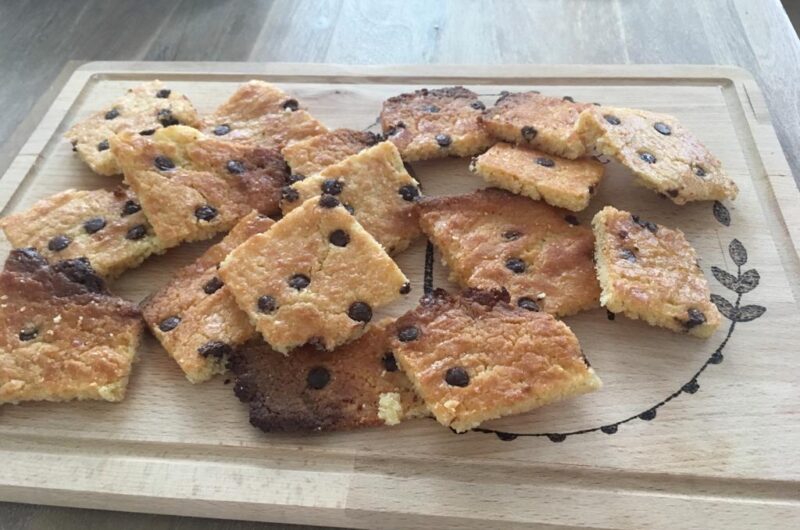 Boterkoekkoekjes met chocola